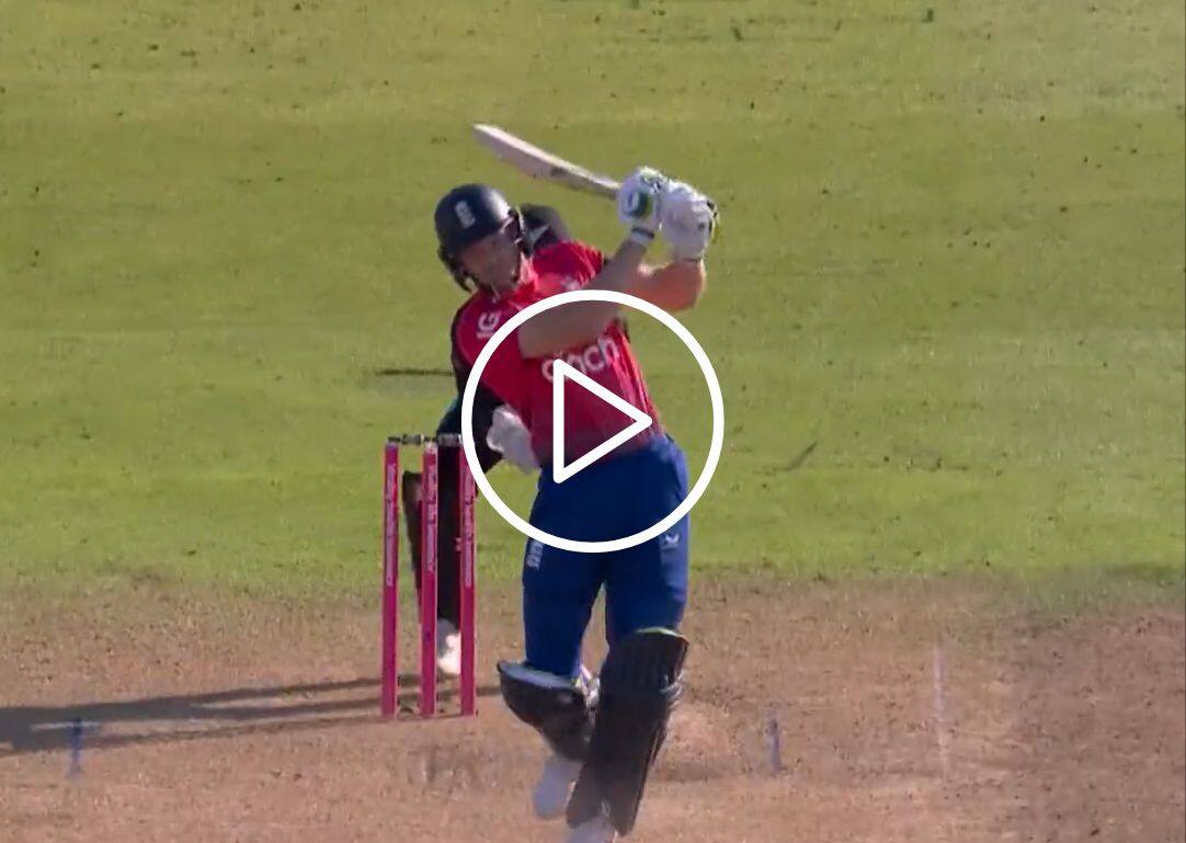 [Watch] Jos Buttler's Vintage Six Against Ish Sodhi In His Brutal 40 Off 21 Balls